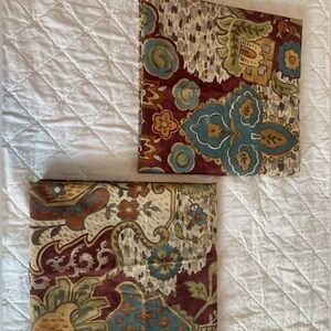 2 Pottery Barn Euro Cover Angelina Ikat Reversible Standard euros Set Of 2